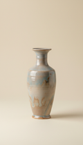 Tall Wheel-thrown Vase in Porcelain