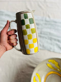 Checkered Pitcher